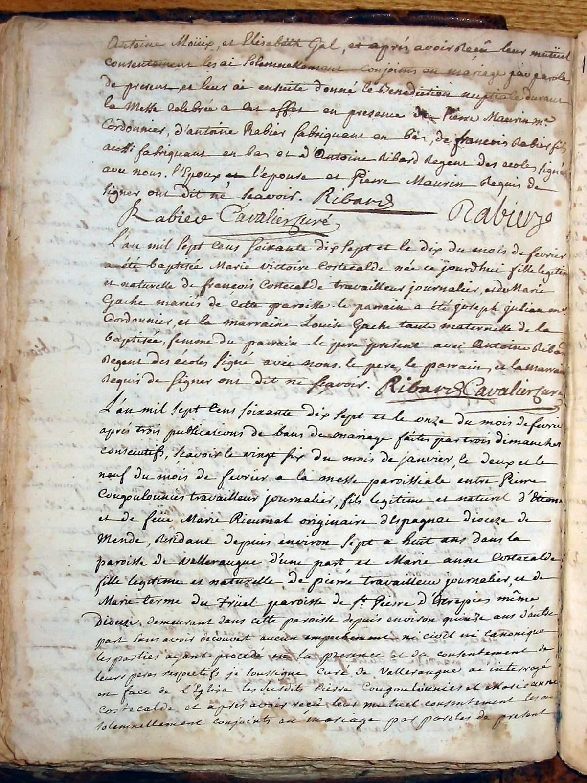 Mariage de pierre cougoulene X marie anne costecalde p1.jpg